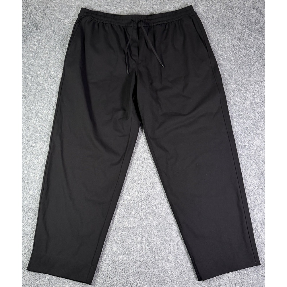 Lululemon Tapered Leg Mid Rise Pant 7/8 Length Womens XL Gray Luxtreme LW5GITS
